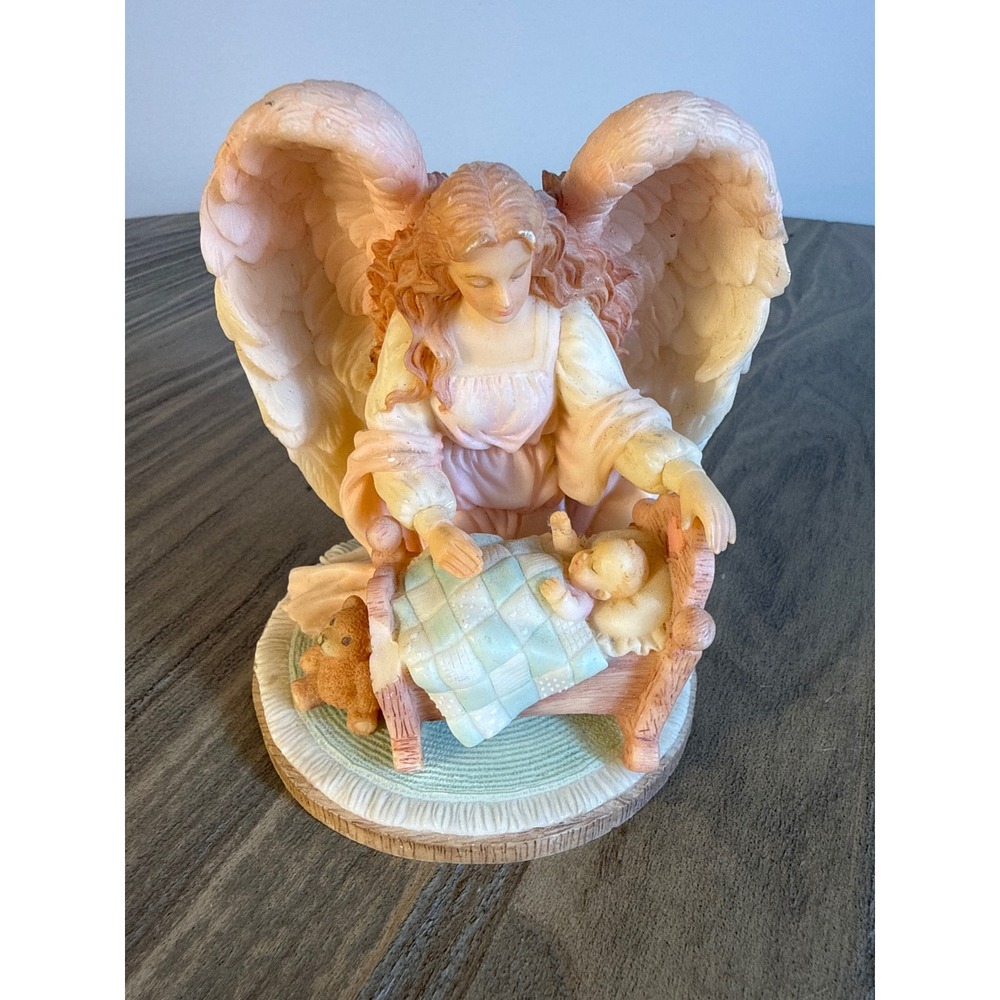 Vintage 1996 Seraphim Classics Angels to Watch Over Me Figurine Newborn #78027